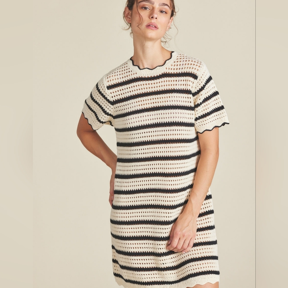 NWOT Trovata Birds Of Paradis Mer Knit Dress